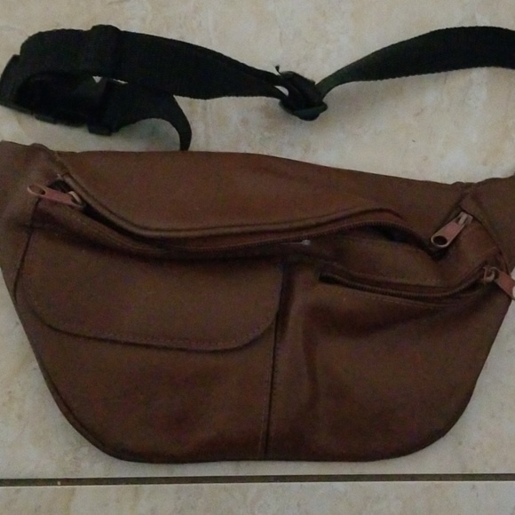 Bags Leather Brown Unisex Fanny Pack Poshmark